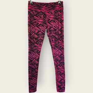 Pink and Black Zumba Leggings - Women’s Small